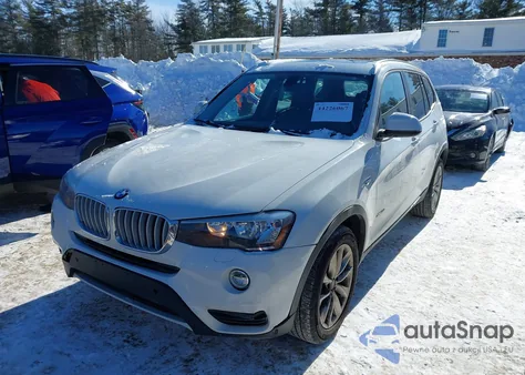 2015 BMW X3 xDrive28I из США, поврежденный, VIN 5UXWX9C50F0D51065